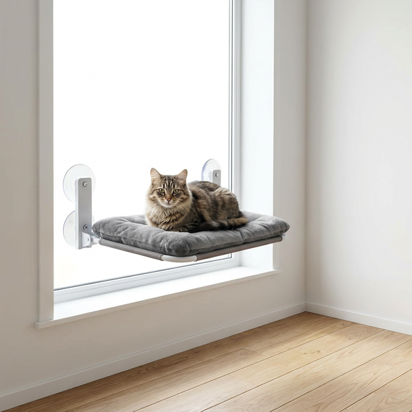WindowCat котешко легло за прозорец — продуктова снимка